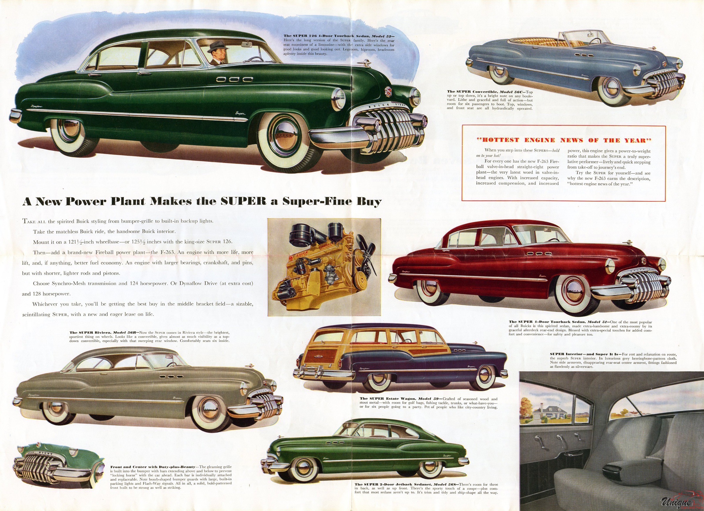 1950 Buick Brochure Page 1